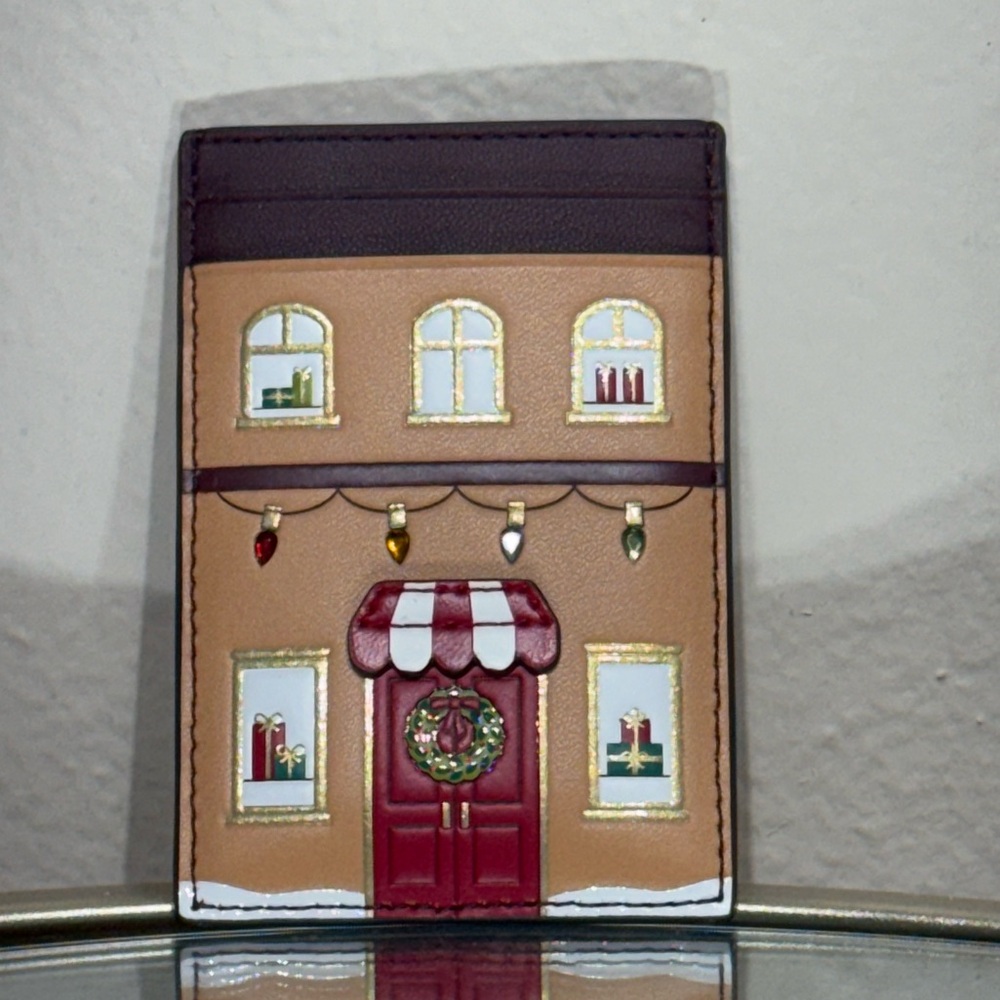 New Kate Spade Leather ID Card Case Holder